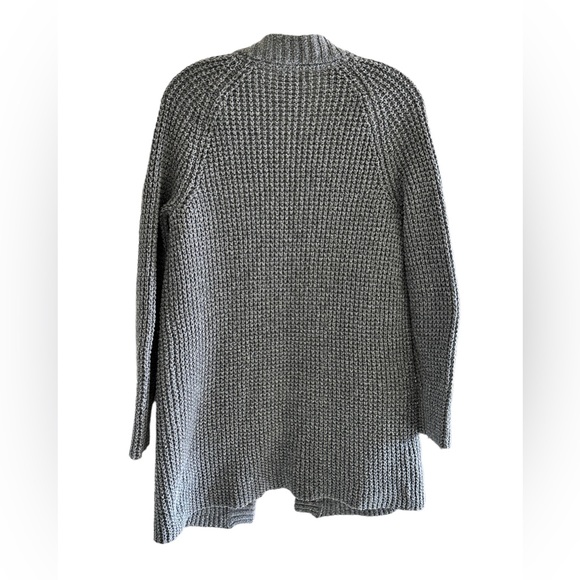 Patagonia Worn Wear Open Front Gray Cardigan (Size: Small) - Picture 6 of 8